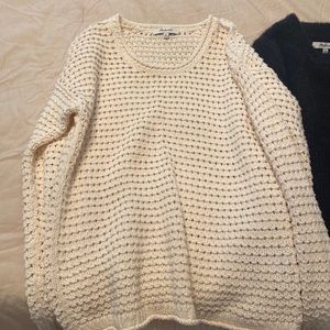 4 sweaters (3 are madewell)